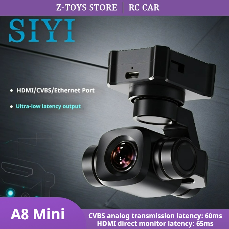 Drone Gimbal - SIYI A8 ミニ 4K ズーム ジンバルカメラ。暗視機能付きで、ドローンによる空撮に最適なアクセサリー。