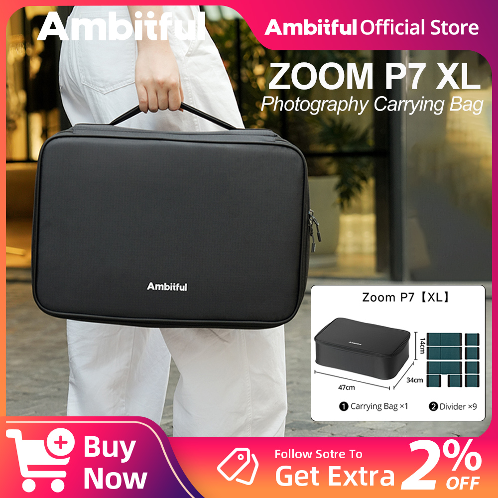Drone Gimbal - Ambitful ZOOM P7II XL 写真撮影用収納バッグ 旅行バッグ