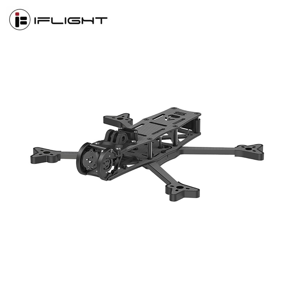 Drone Arm - IFlight AOS 5 V5.1 FPVフレームキット。6mmアーム、228mmホイールベース。O3、O4エアユニット、Vista HDシステムに対応したクアッドコプターフレーム。RCドローン用。