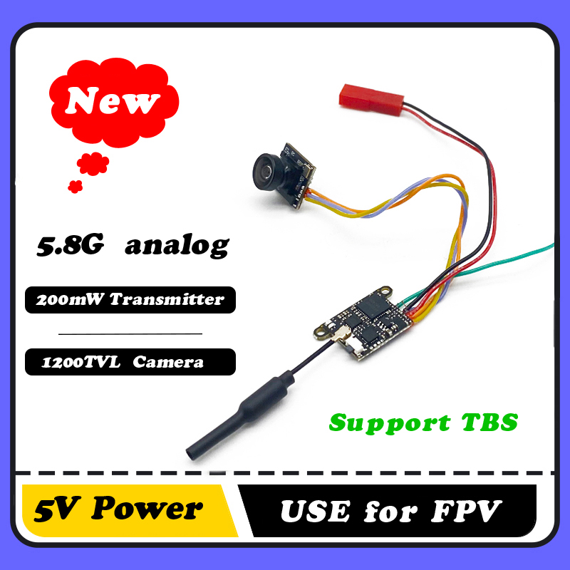 Drone Transmitter - SLONWAKE 5.8G 1200TVL FPV カメラ VTX