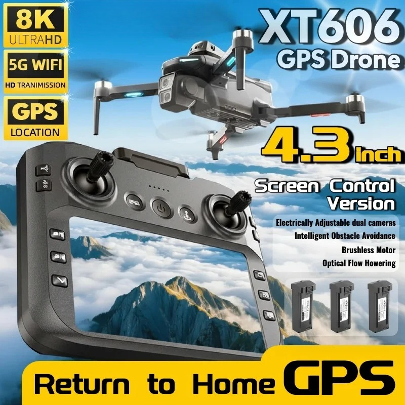 Drone Gps Mount - ベストディール XT606 MAX ドローン GPS 4K