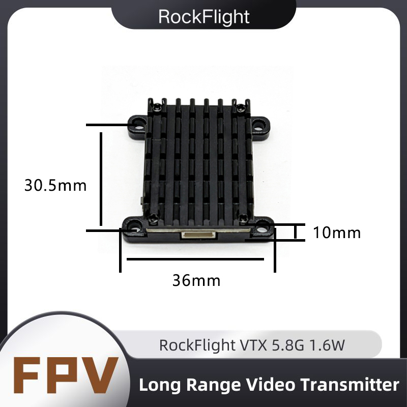 RockFlight TX663 VTX 5.8G 48CH - Drone Transmitter のレビューと価格