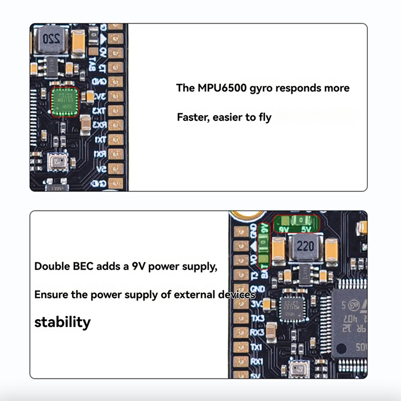 80A+F405/F722 STACK 13インチFPVドロ - Drone Esc のレビューと価格