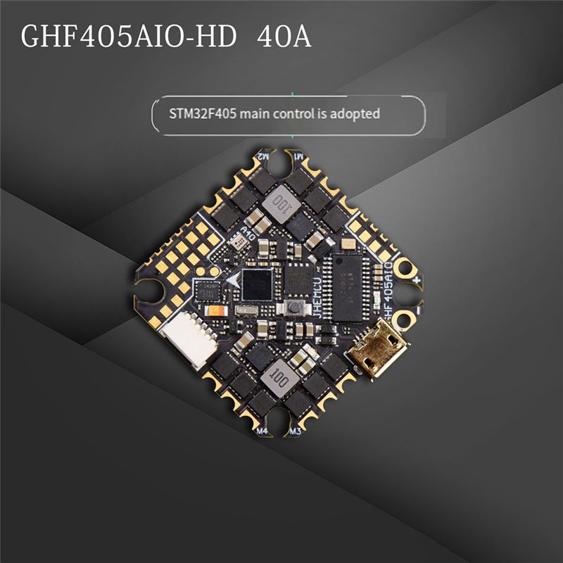 ABTI-GHF405AIO-HD 40A AIOフライトコ - Drone Esc のレビューと価格
