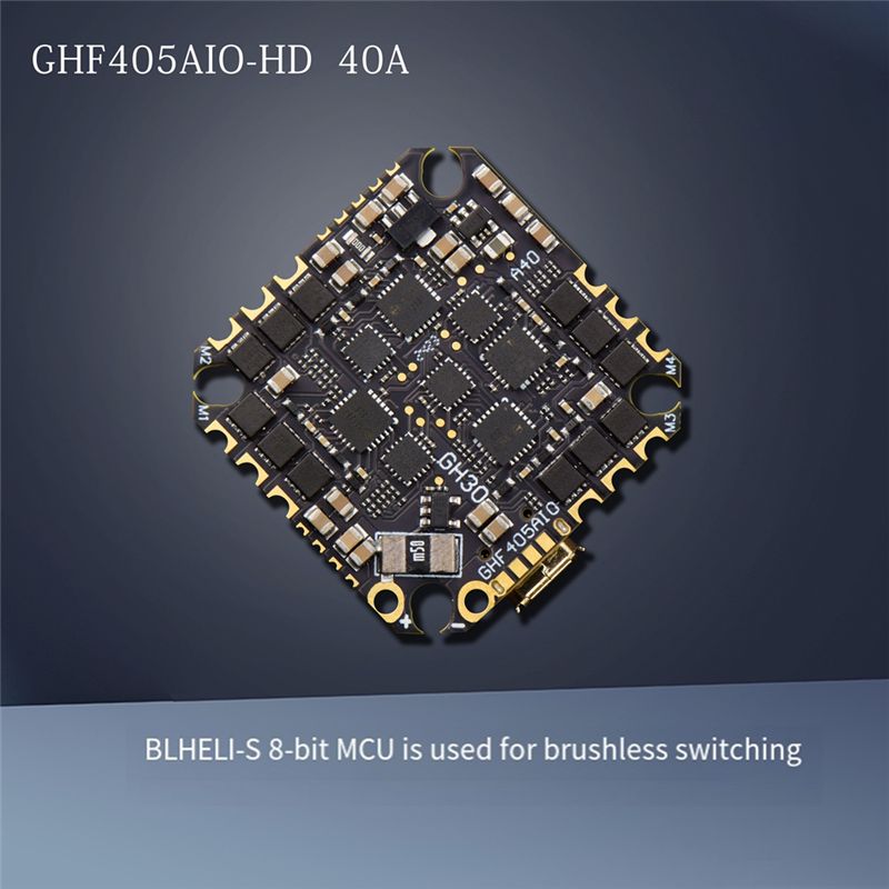 ABTI-GHF405AIO-HD 40A AIOフライトコ - Drone Esc のレビューと価格