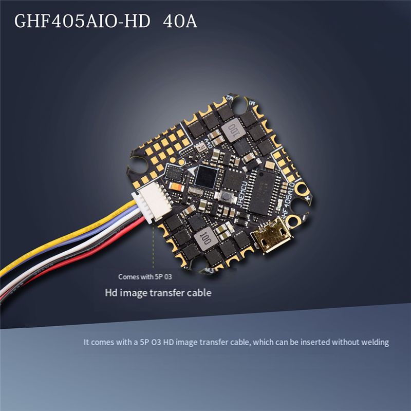 ABTI-GHF405AIO-HD 40A AIOフライトコ - Drone Esc のレビューと価格
