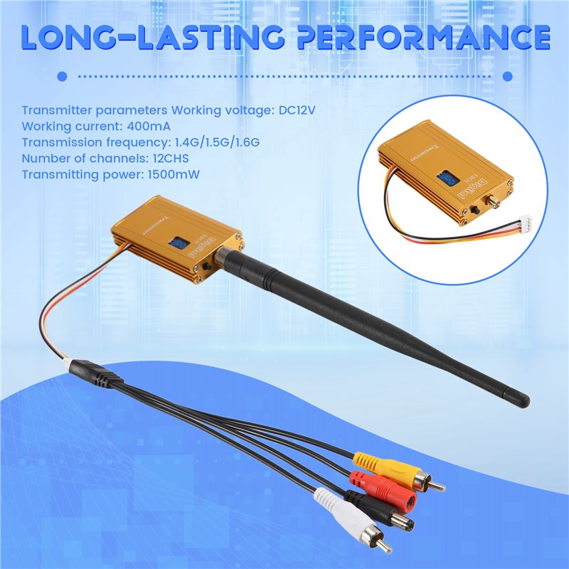 A48U 1.5G 1.5W FPV VTX 12チャンネル - Drone Transmitter のレビューと価格