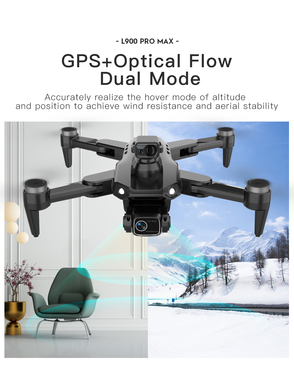 LYZRC L900 PRO MAX レーザー障害物回避 G - Drone Gps Mount のレビューと価格