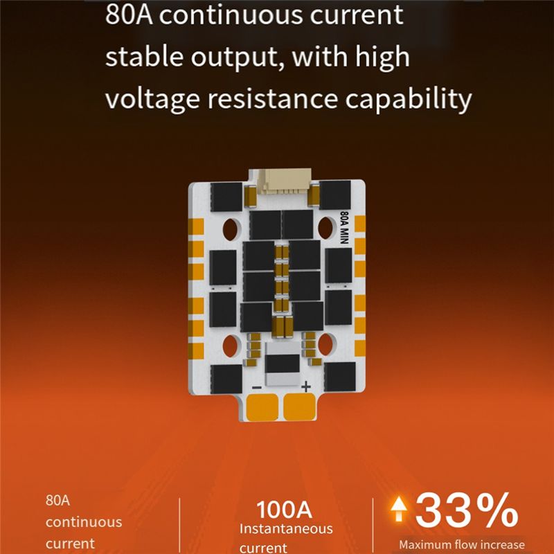CYGJ-Mini 80A 4-in-1 FPVレーシングド - Drone Esc のレビューと価格