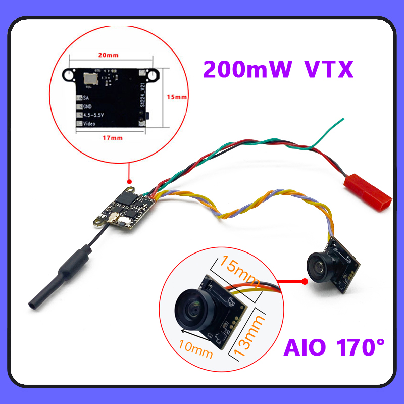 SLONWAKE 5.8G 1200TVL FPV カメラ  - Drone Transmitter のレビューと価格